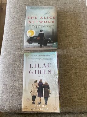 The Alice Network & Lilac Girls Paperback Set - EUC